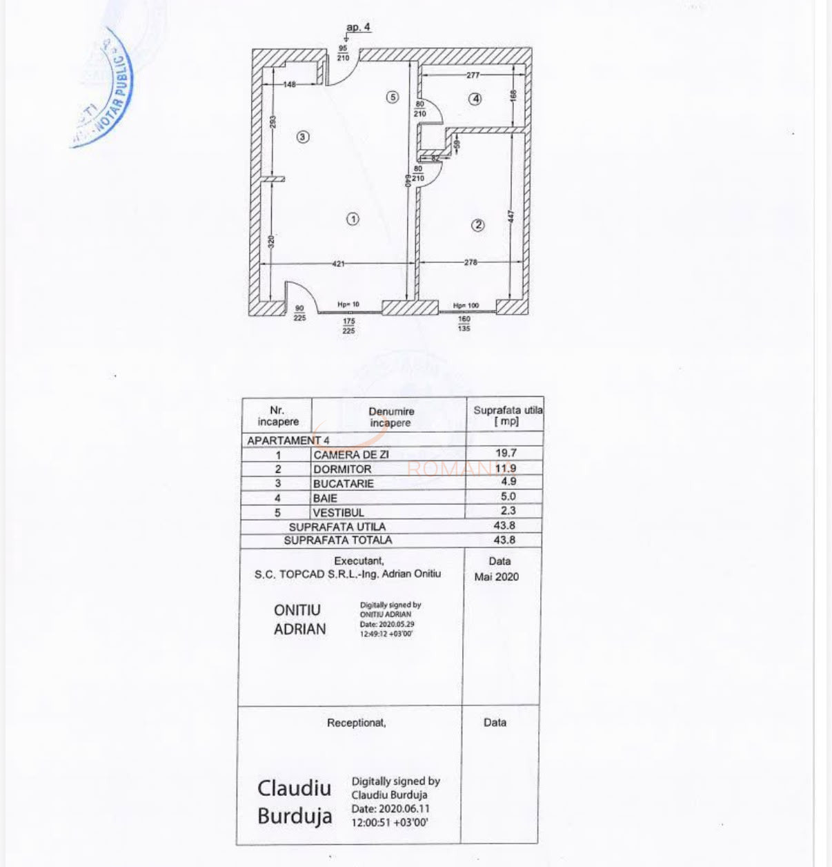 Apartament, 2 camere Bucuresti/Pipera