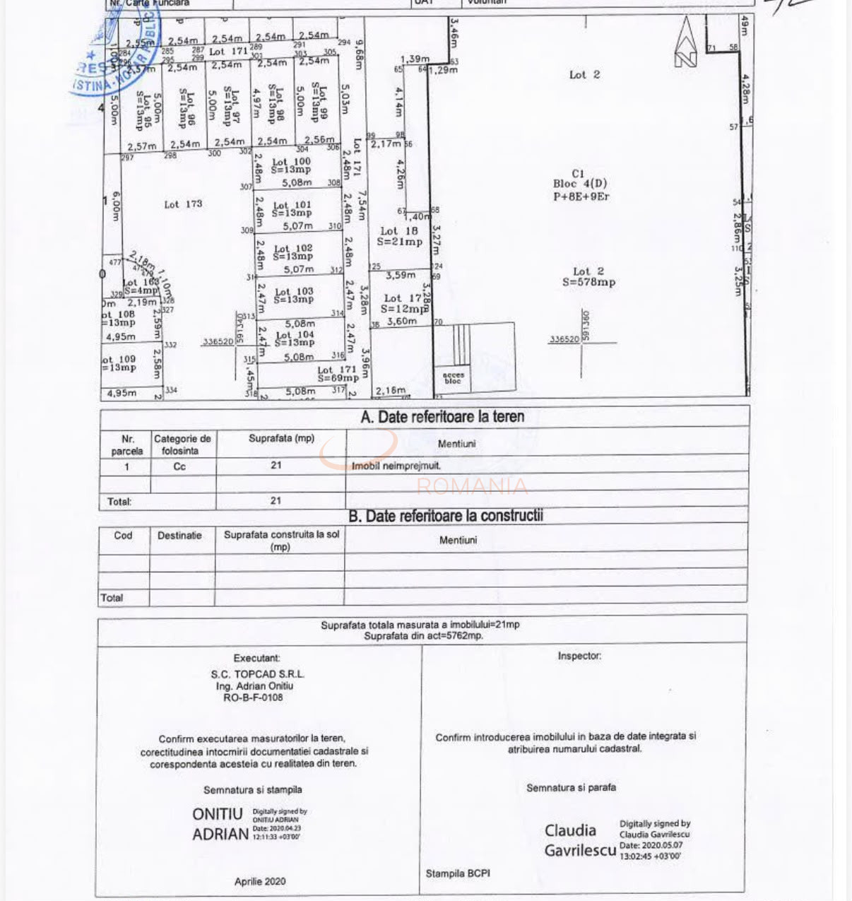 Apartament, 2 camere Bucuresti/Pipera