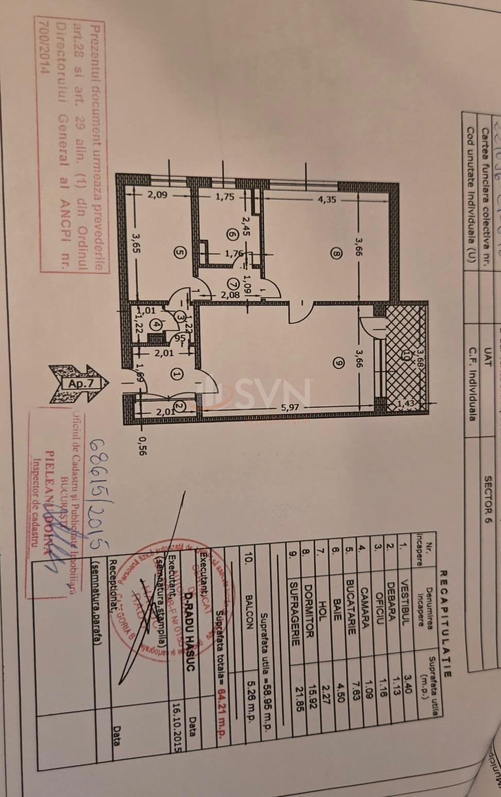 Apartament, 2 camere Bucuresti/Timisoara