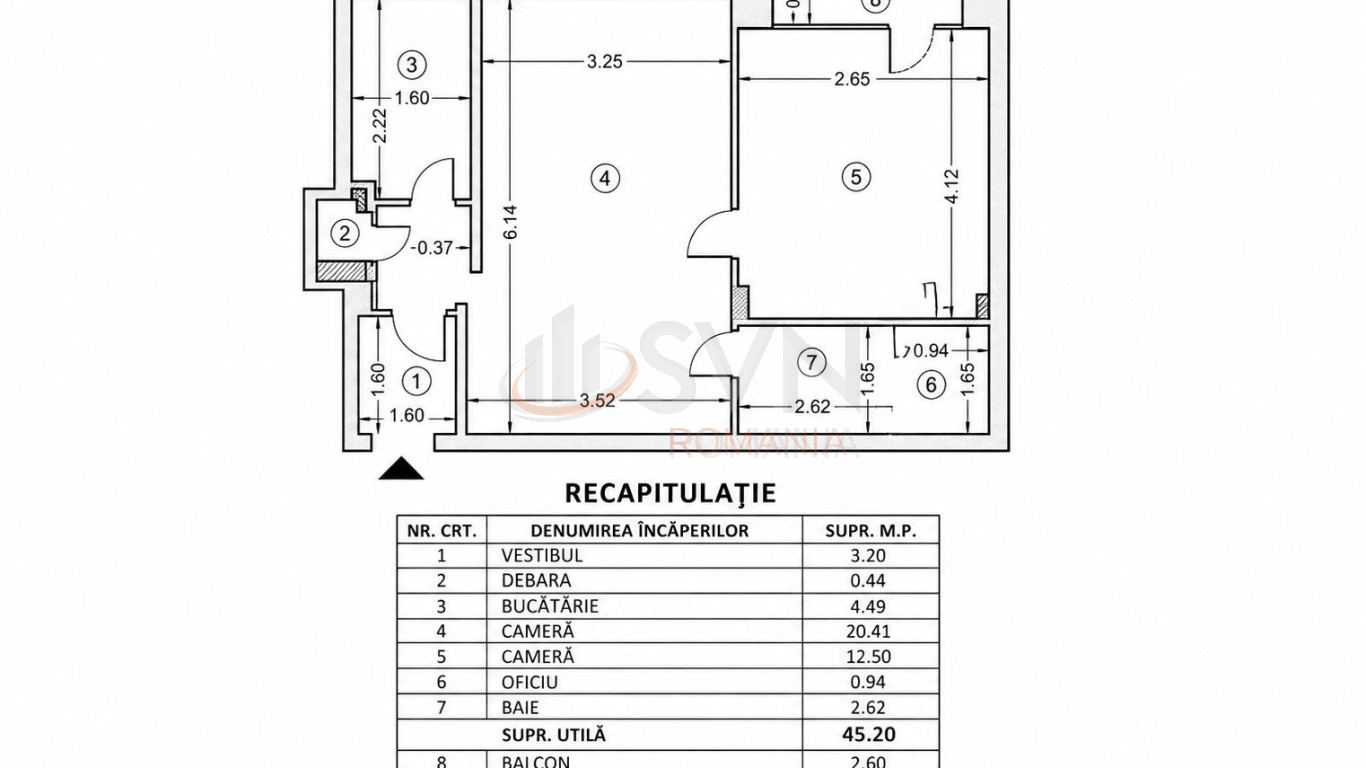Apartament, 2 camere Bucuresti/P-ta Romana