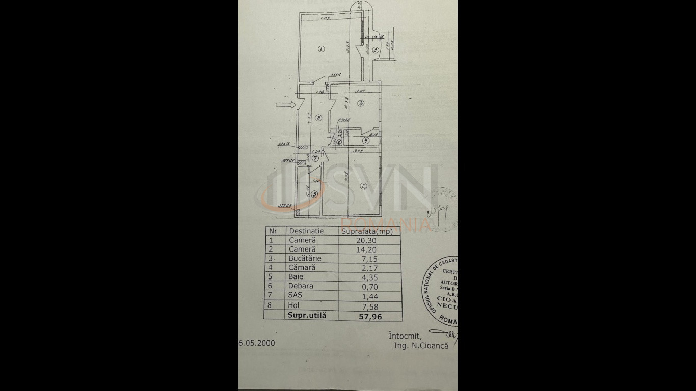 Apartament, 2 camere Bucuresti/Doamna Ghica