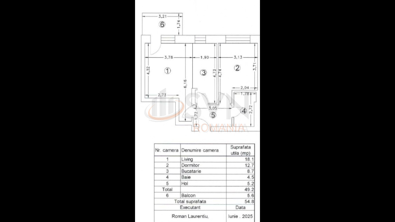 Apartament, 2 camere Bucuresti/Pipera