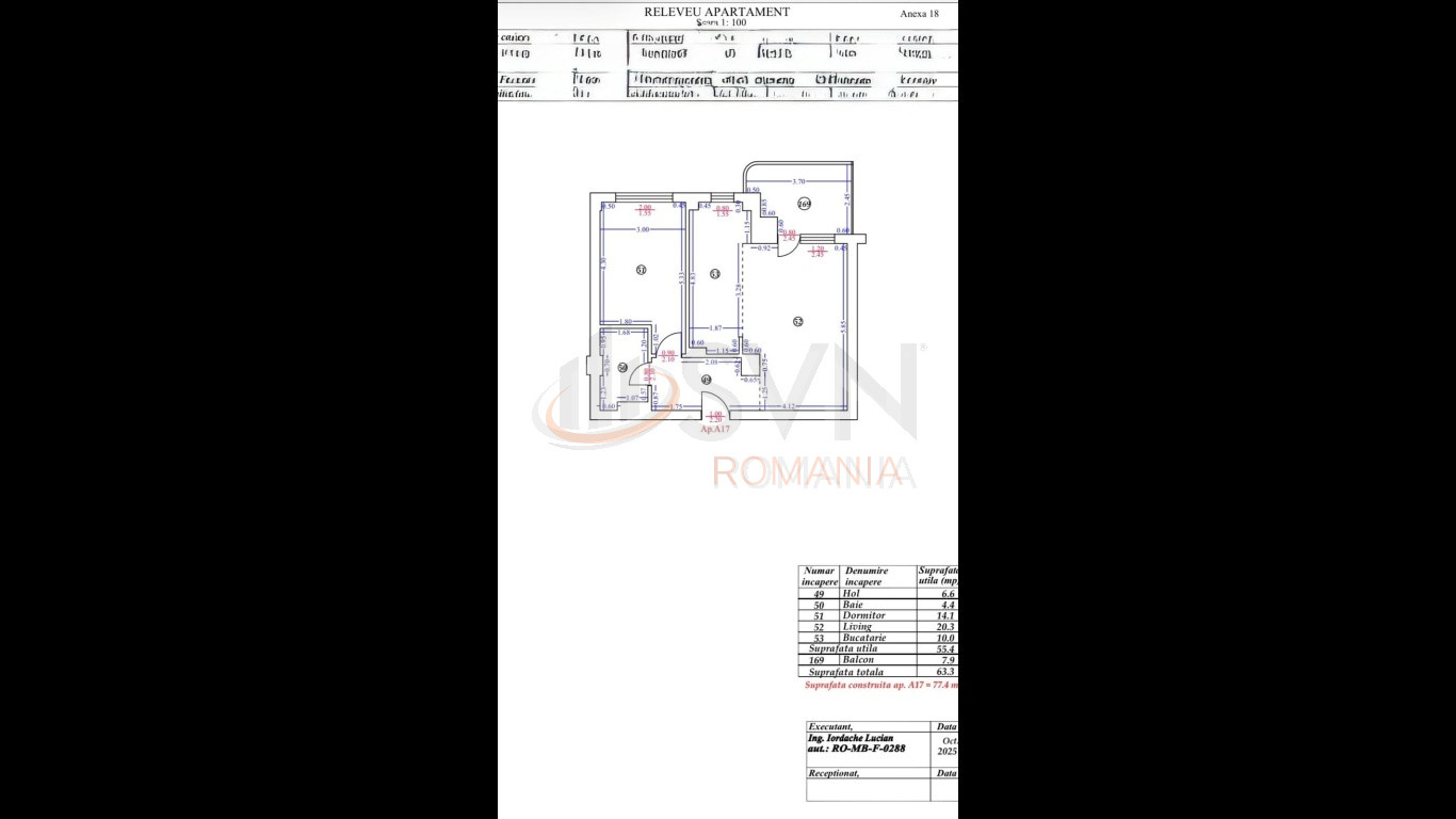 Apartament, 2 camere Bucuresti/Pipera