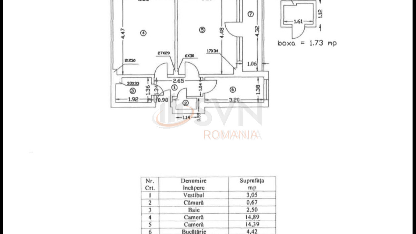 Apartament, 2 camere Bucuresti/Unirii