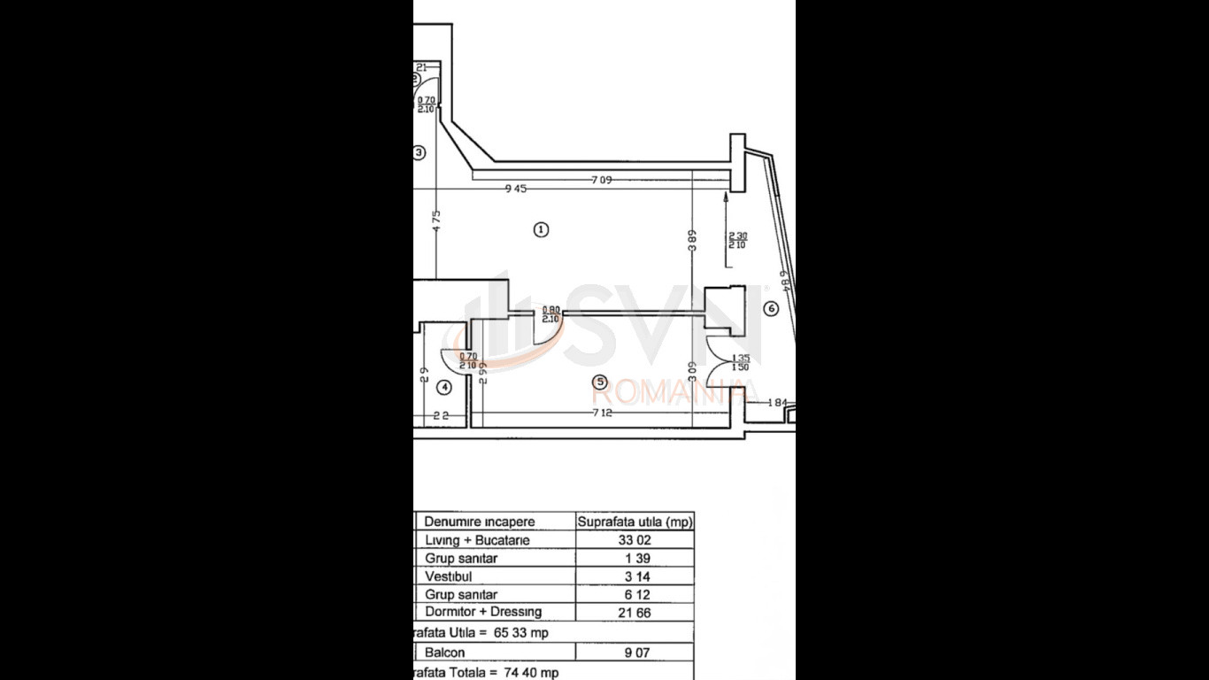 Apartament, 2 camere Bucuresti/Barbu Vacarescu
