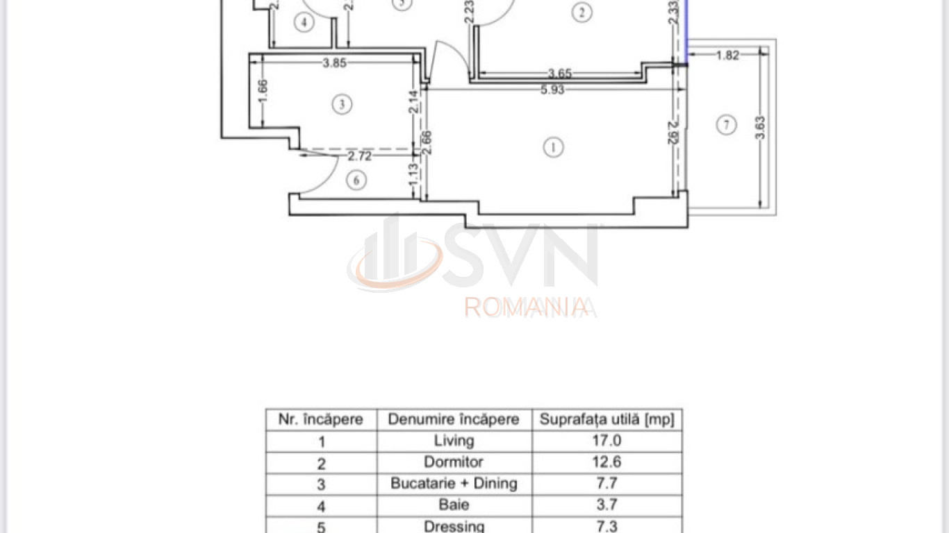 Apartament, 2 camere Bucuresti/Aviatiei