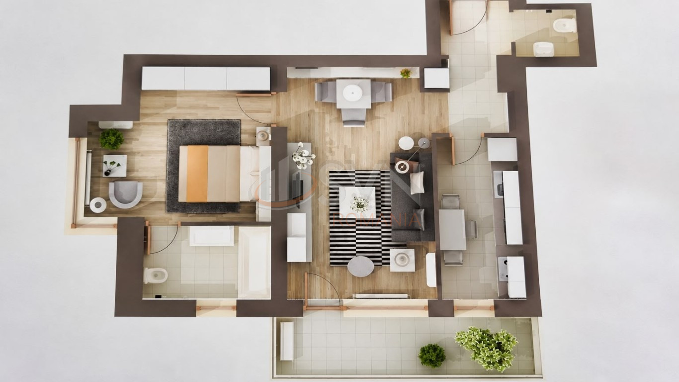 Apartament, 2 camere Bucuresti/Baneasa
