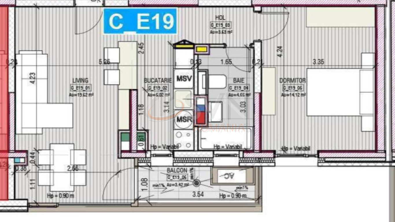 Apartament, 2 camere Bucuresti/Parcul Circului