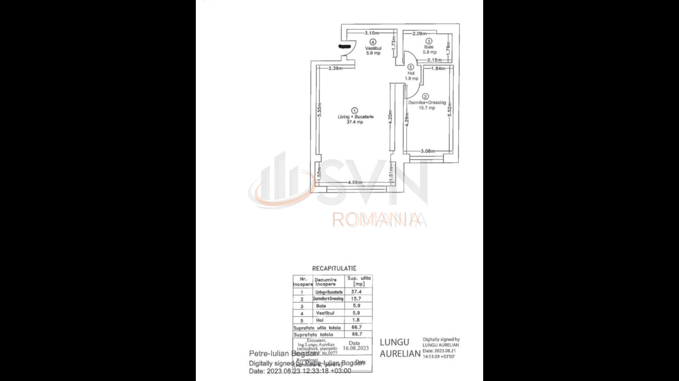 Apartament, 2 camere Bucuresti/Pipera