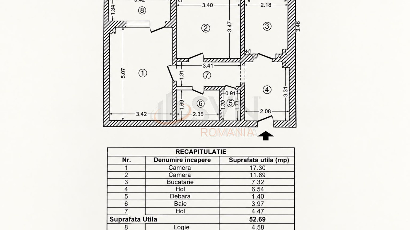 Apartament, 2 camere Bucuresti/Dorobanti
