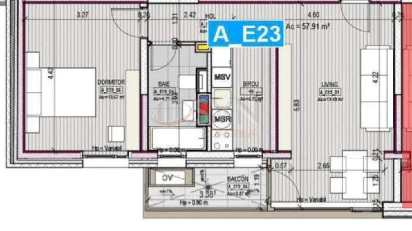 Apartament, 2 camere Bucuresti/Tei
