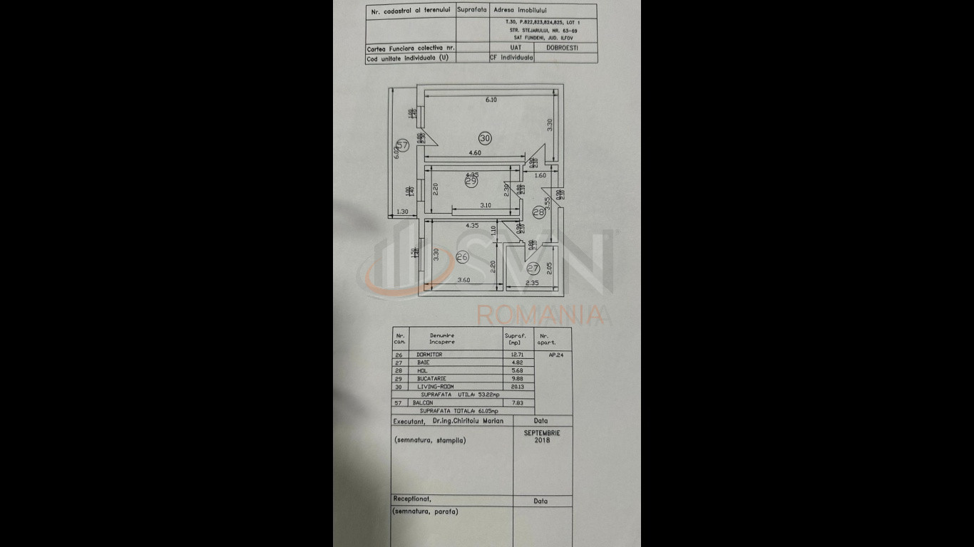 Apartament, 2 camere Bucuresti/Fundeni