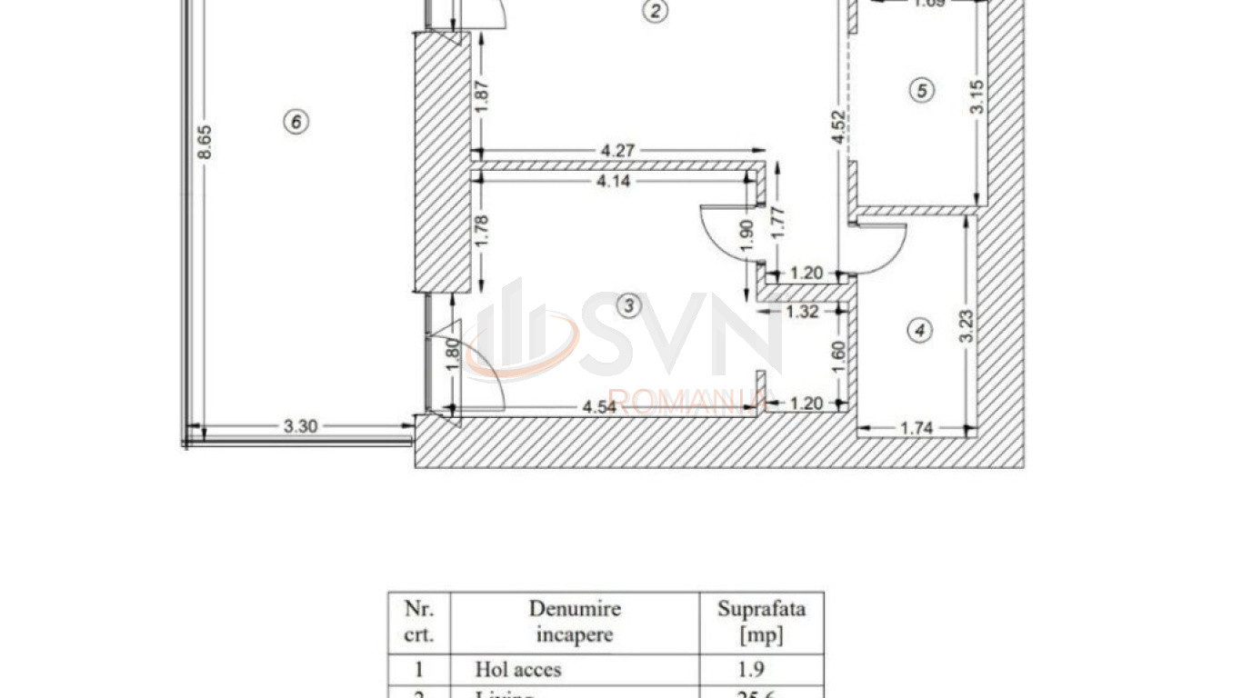 Apartament, 2 camere Bucuresti/Herastrau