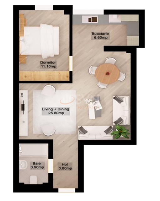 Apartament, 2 camere Bucuresti/Dorobanti