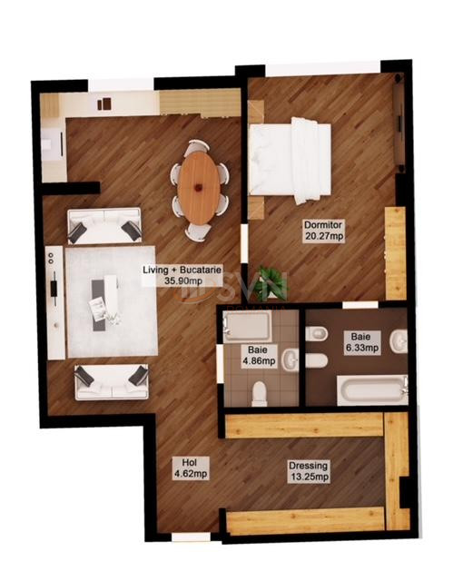 Apartament, 2 camere Bucuresti/Dorobanti