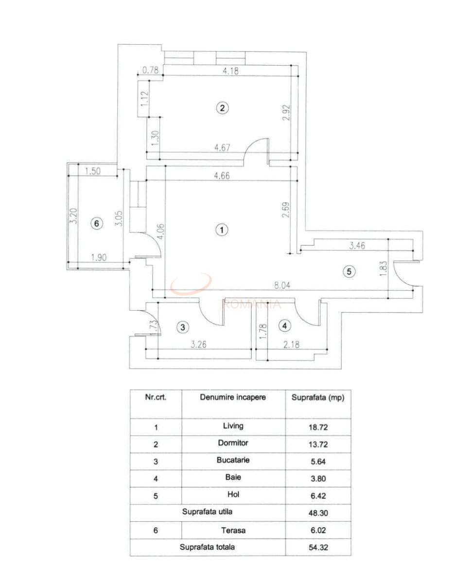 Apartament, 2 camere Bucuresti/Titulescu