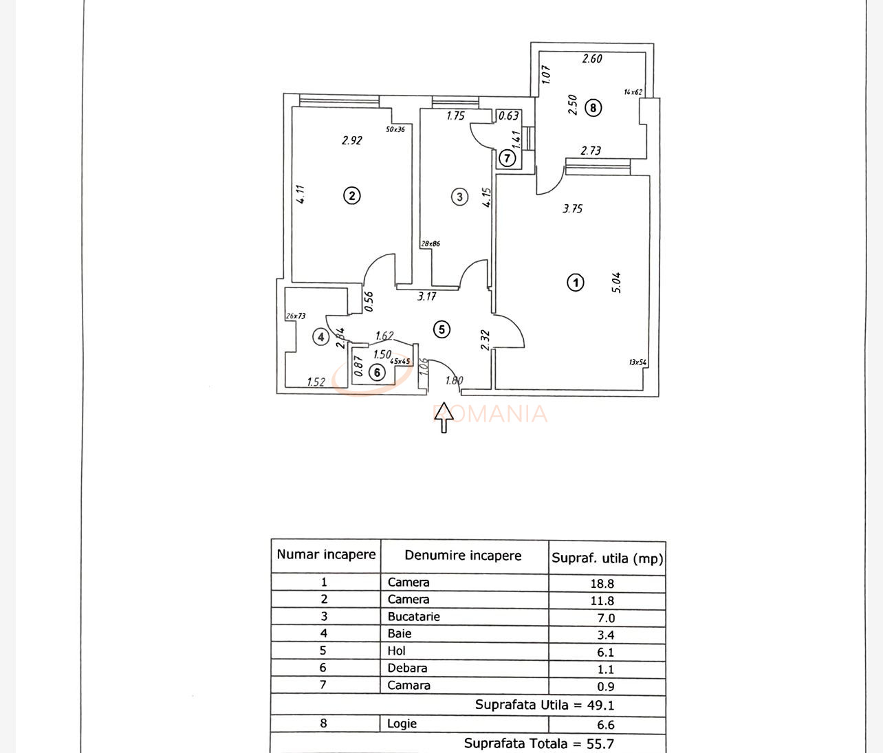 Apartament, 2 camere Bucuresti/Pantelimon