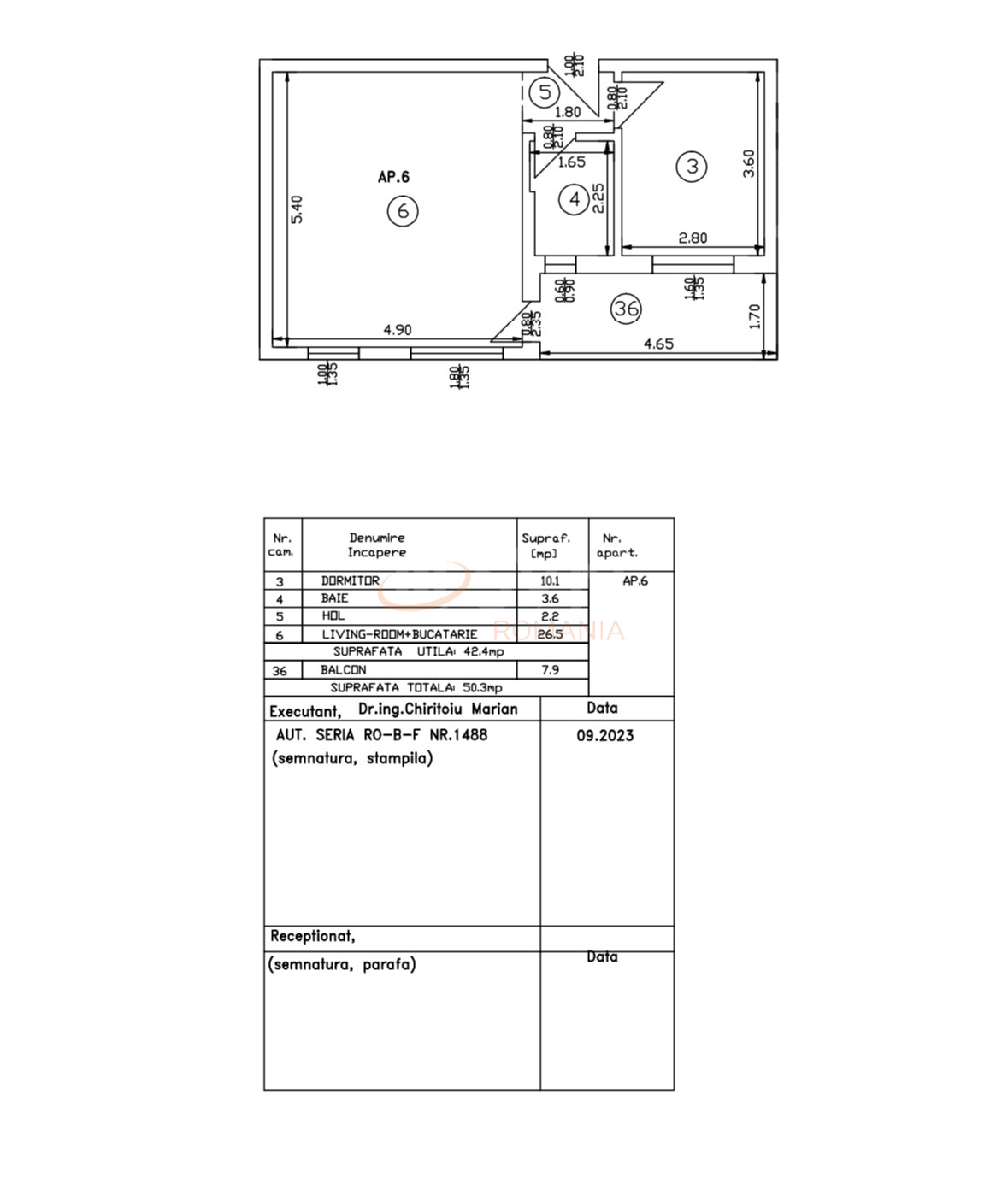 Apartament, 2 camere Ilfov/Fundeni