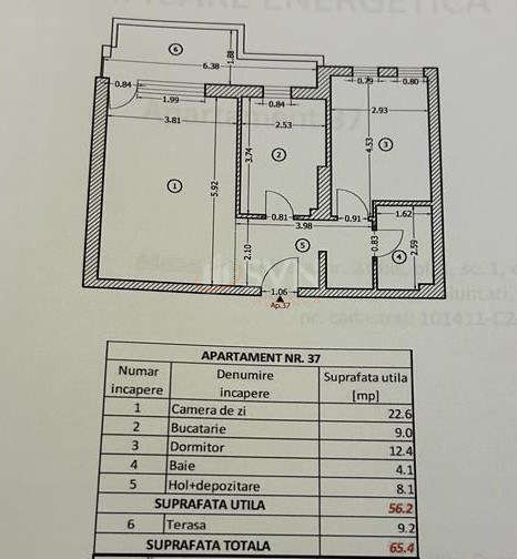 Apartament, 2 camere Bucuresti/Pipera