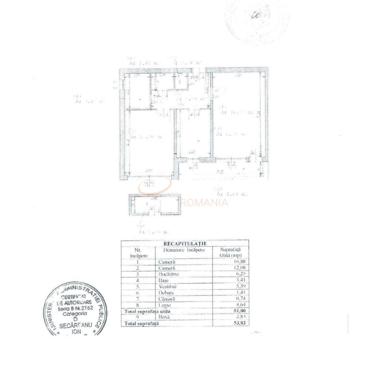 Apartament, 2 camere Bucuresti/Dristor