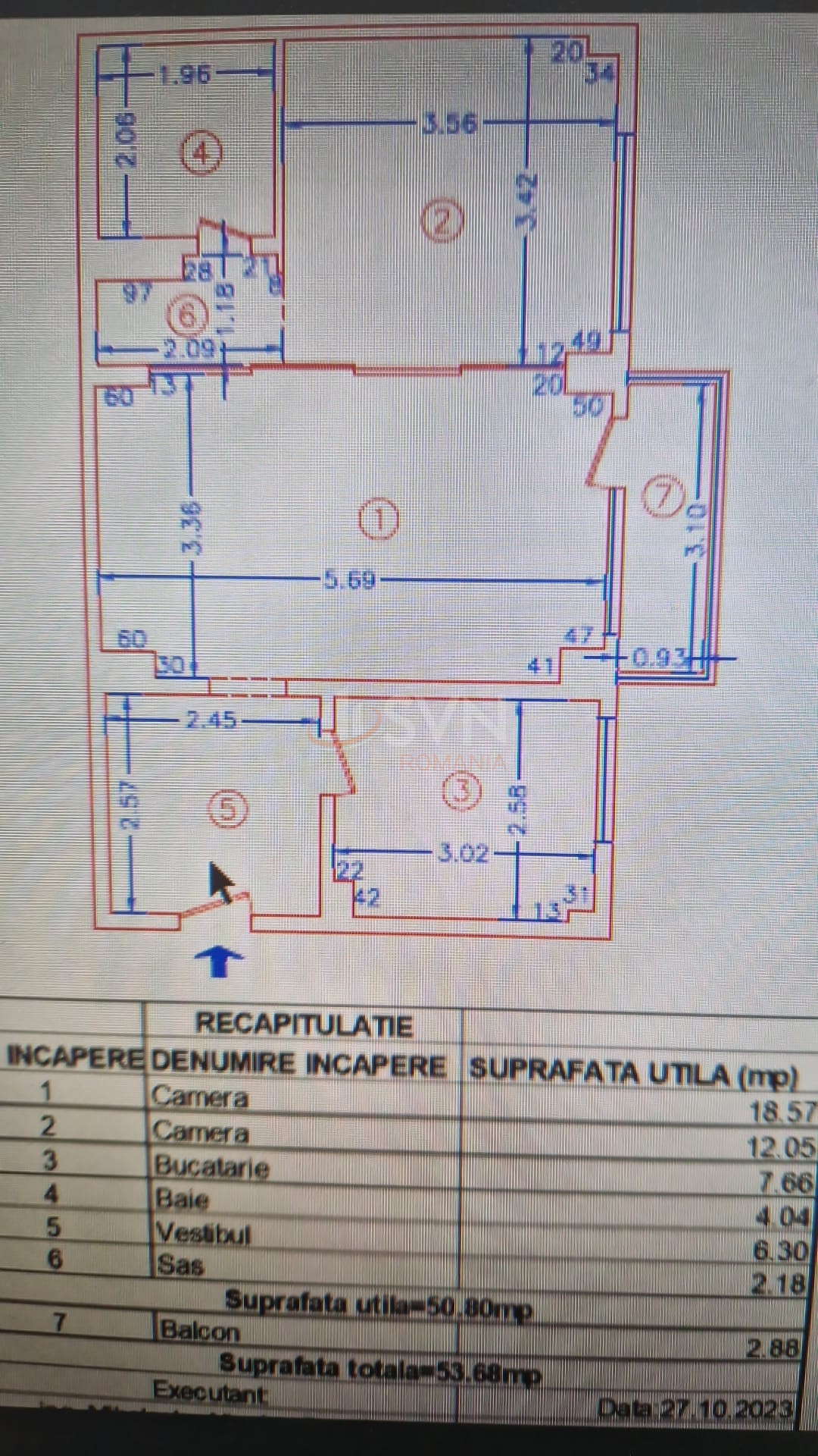 Apartament, 2 camere Bucuresti/Lacul Tei