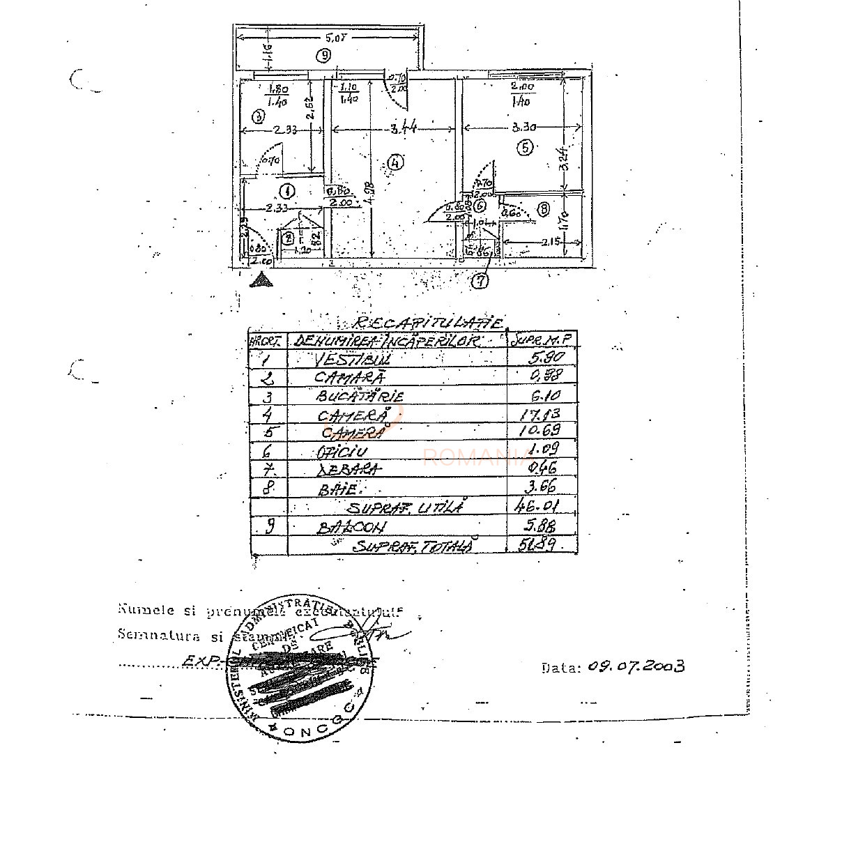 Apartament, 2 camere Bucuresti/Gara De Nord