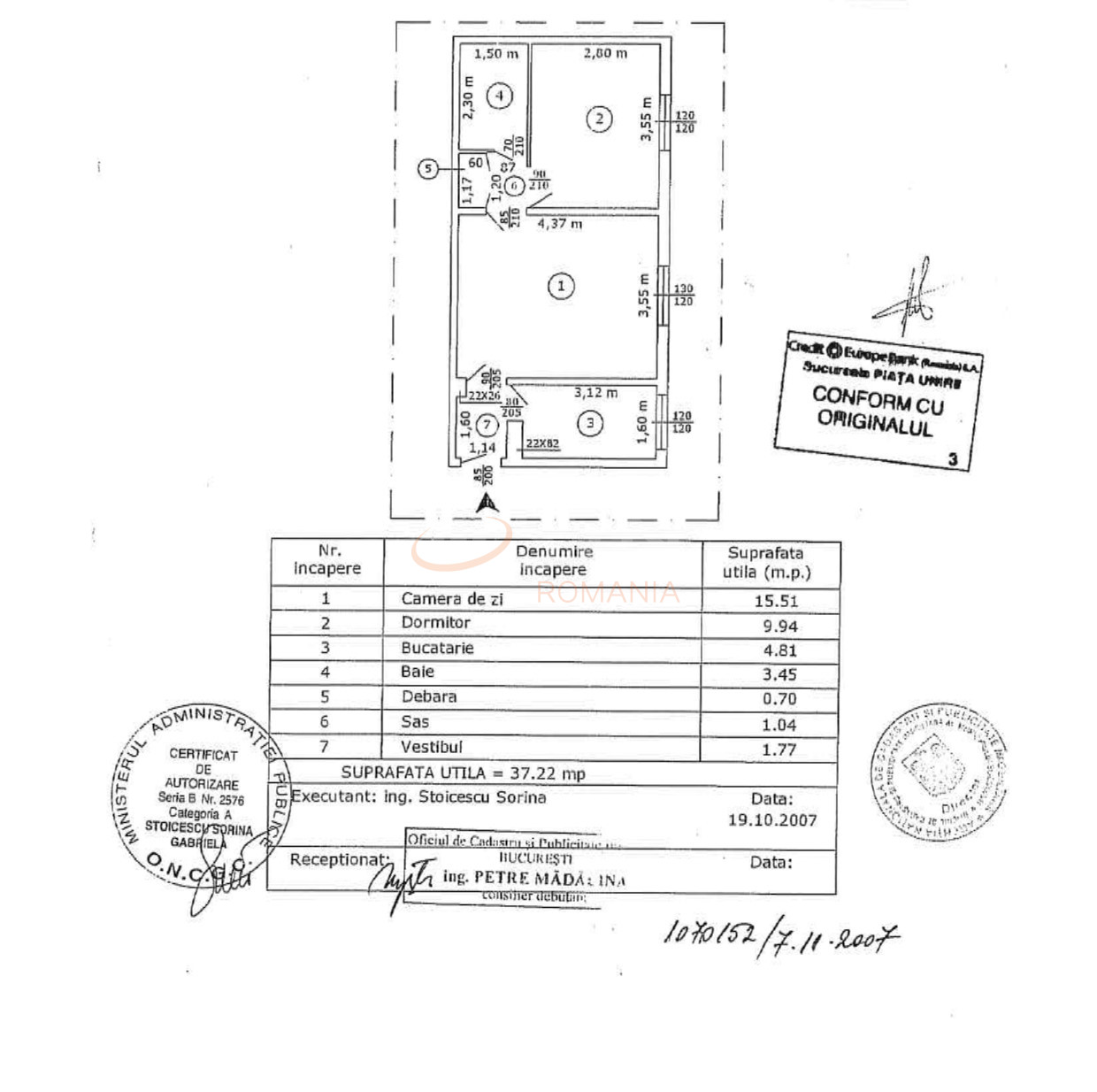 Apartament, 2 camere Bucuresti/Berceni