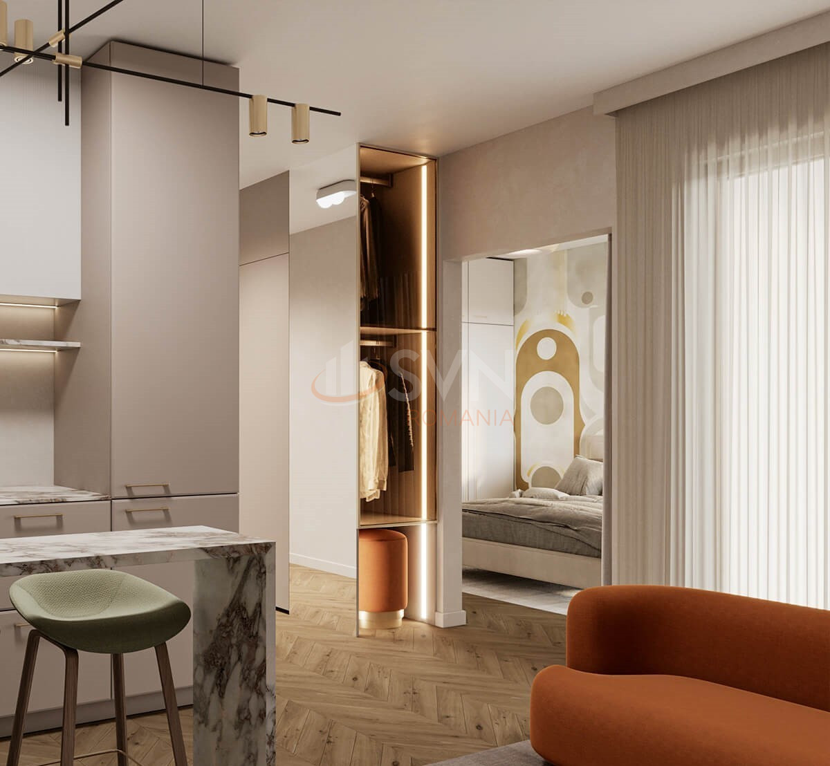 Apartament, 2 camere Bucuresti/Unirii (s3)