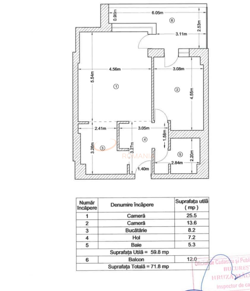 Apartament, 2 camere Bucuresti/Straulesti