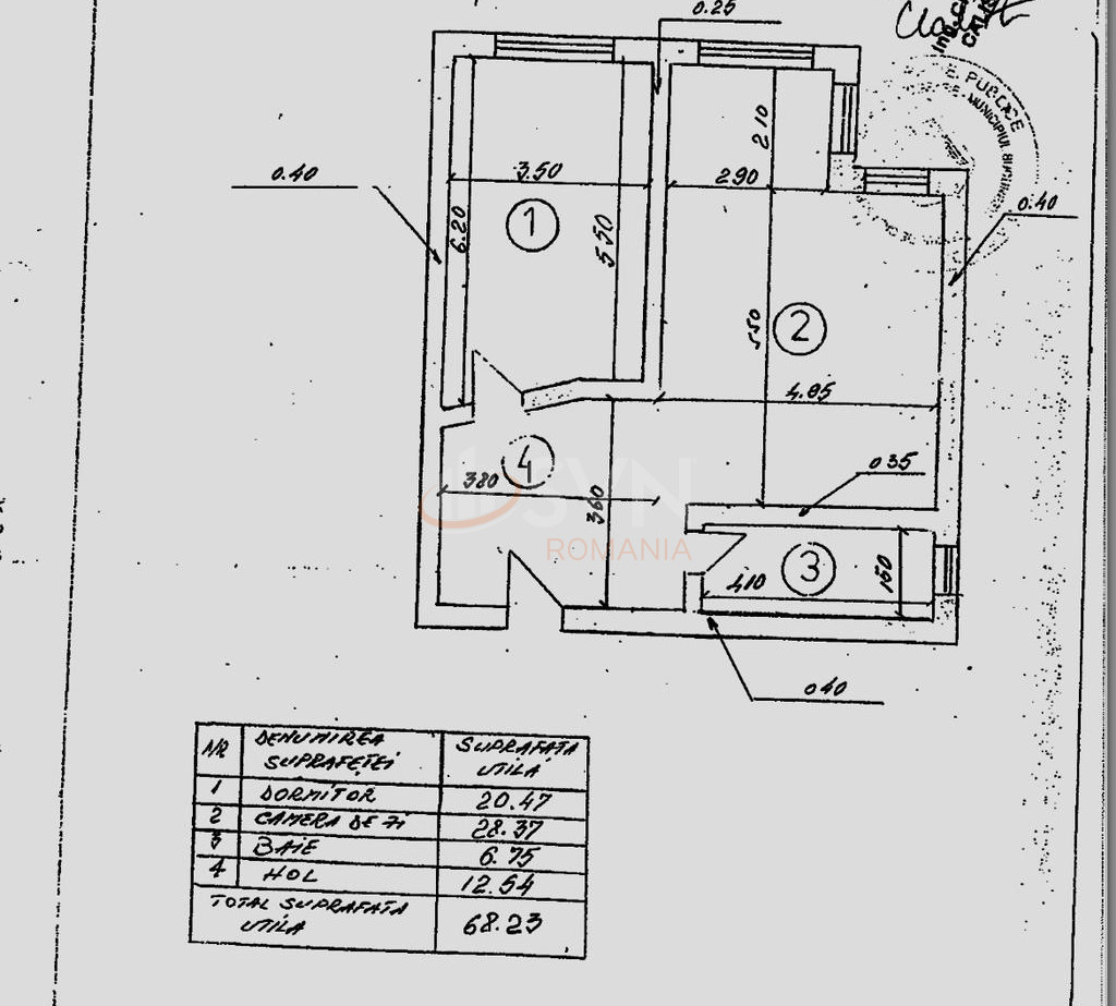 Apartament, 2 camere Bucuresti/Decebal