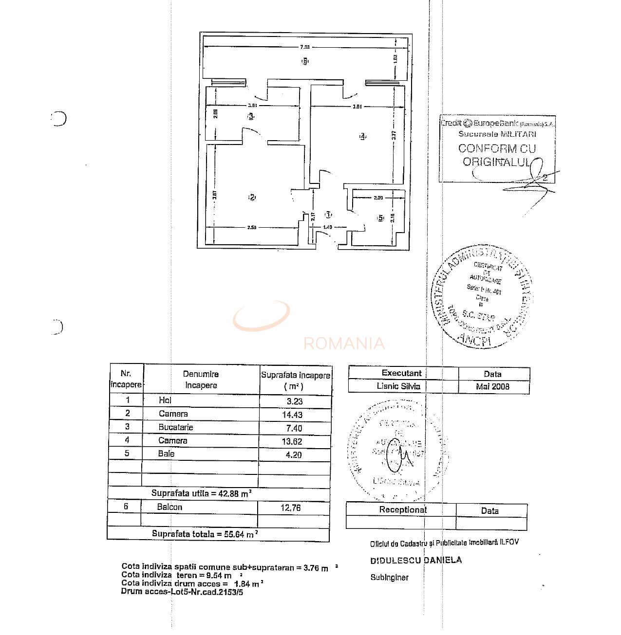 Apartament, 2 camere Ilfov/Bragadiru