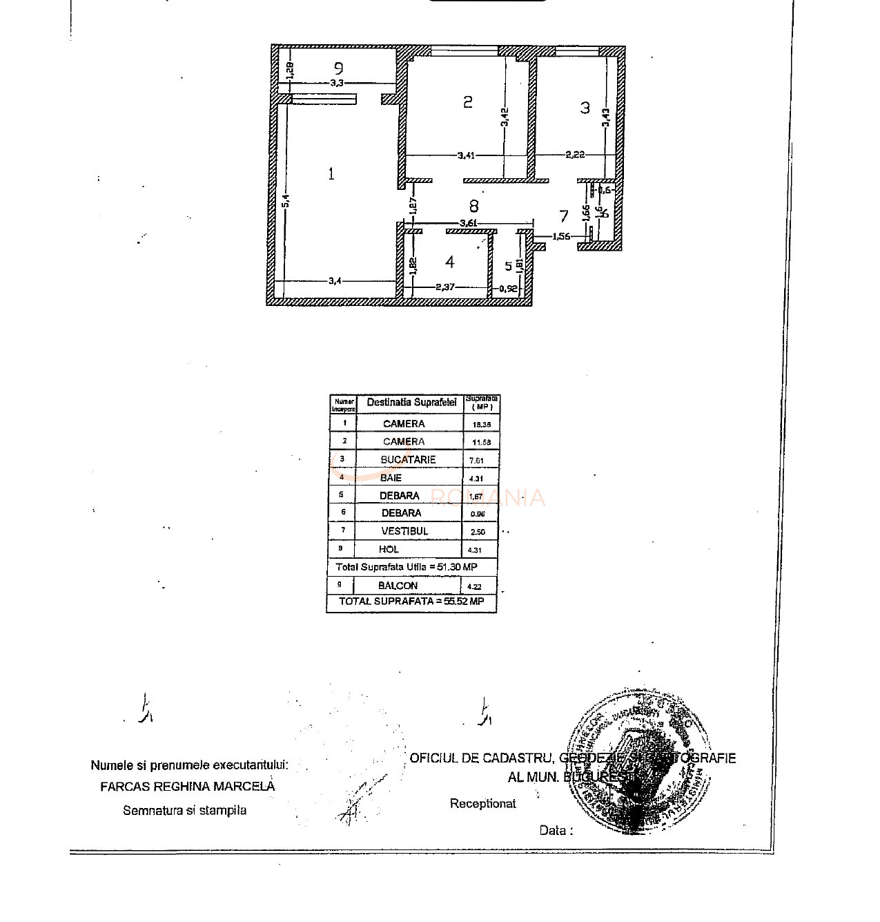 Apartament, 2 camere Bucuresti/Lujerului