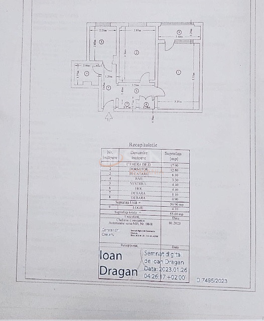 Apartament, 2 camere Bucuresti/Titan