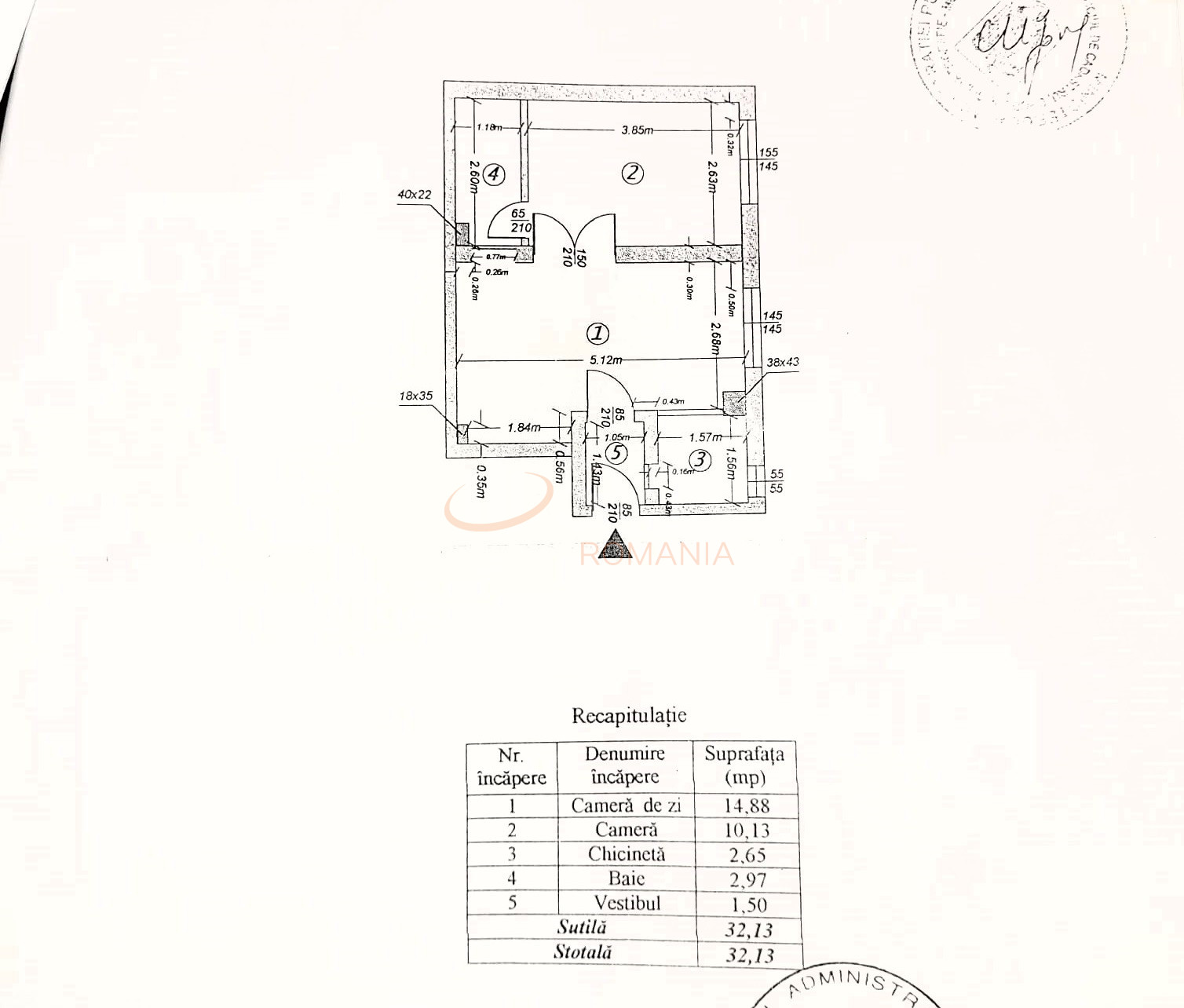 Apartament, 2 camere Bucuresti/Floreasca