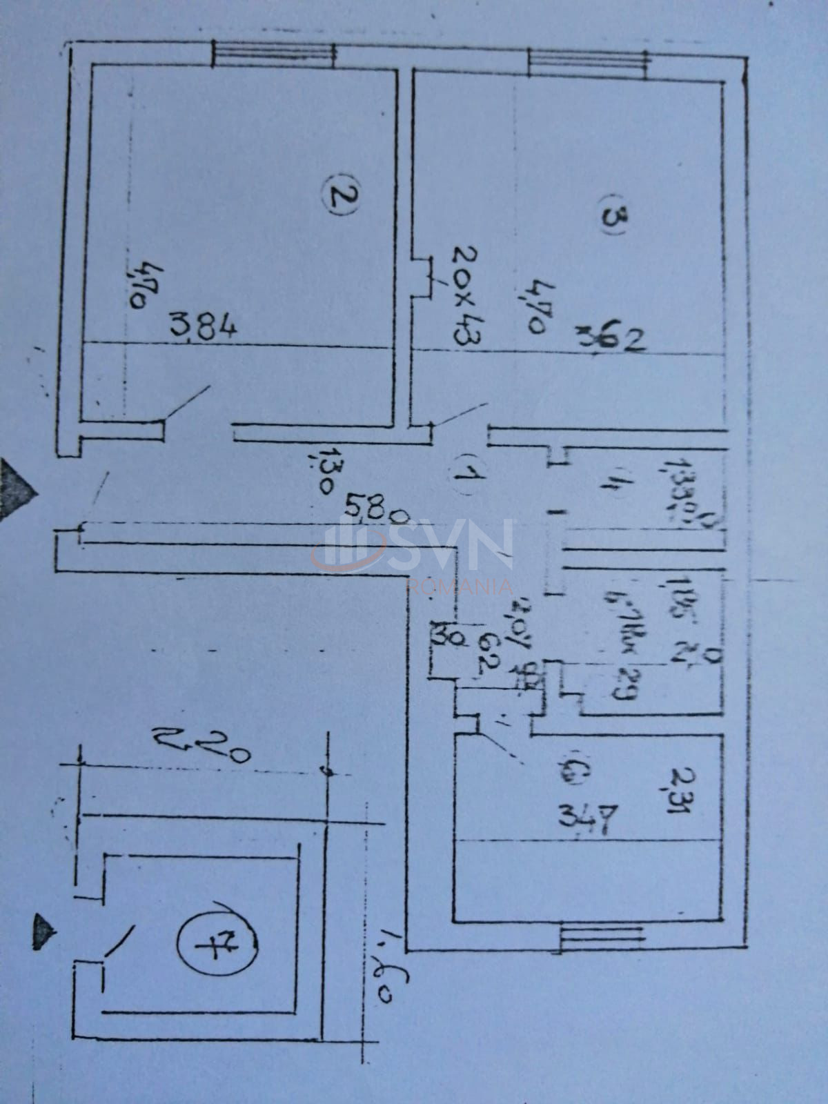 Apartament, 2 camere Bucuresti/Capitale