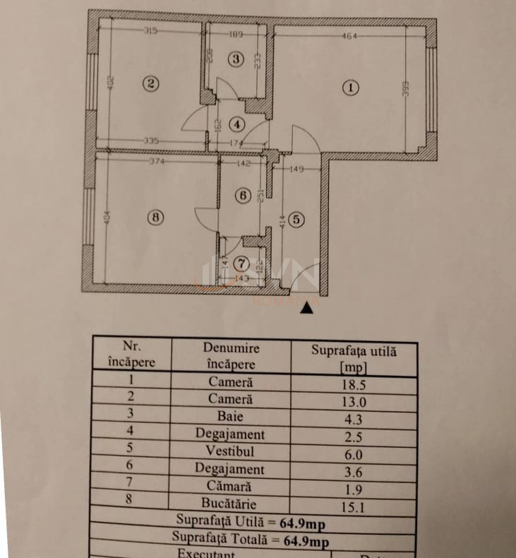 Apartament, 2 camere Bucuresti/Aviatiei