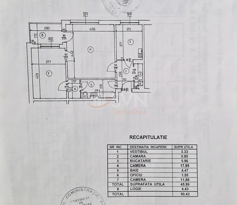 Apartament, 2 camere Bucuresti/Titan