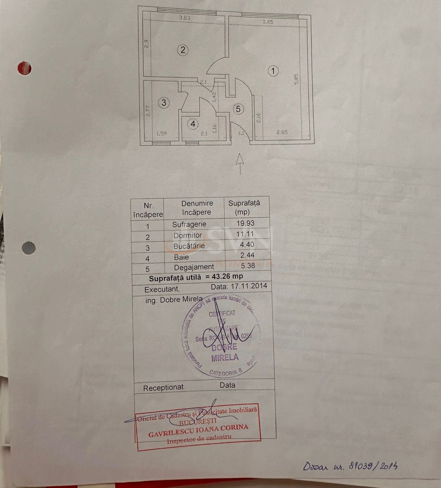 Apartament, 2 camere Bucuresti/Stirbei Voda