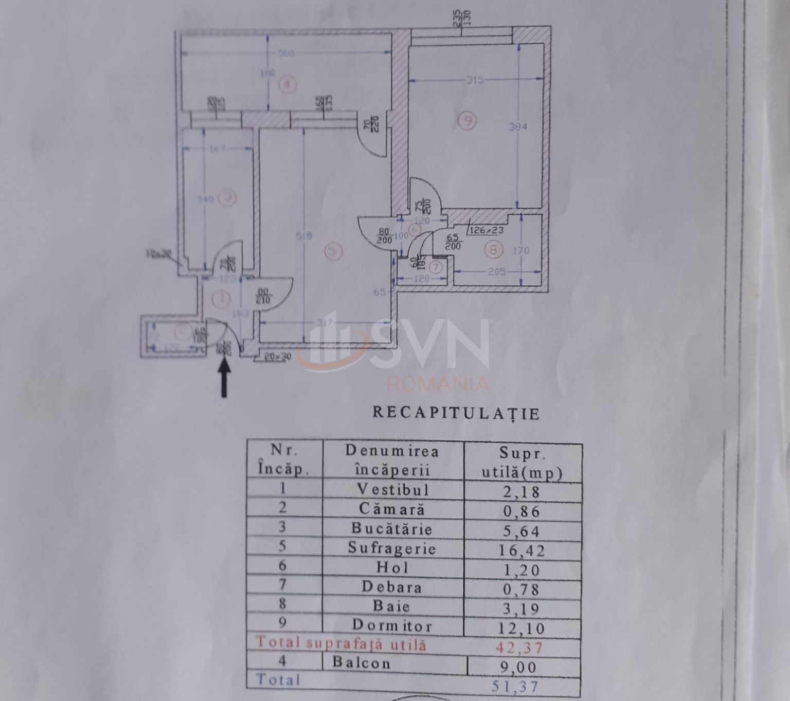 Apartament, 2 camere Bucuresti/1 Mai