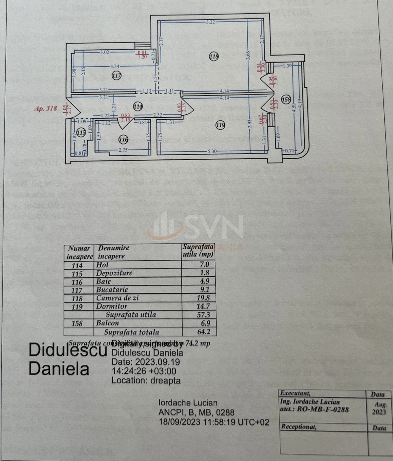 Apartament, 2 camere Bucuresti/Pipera