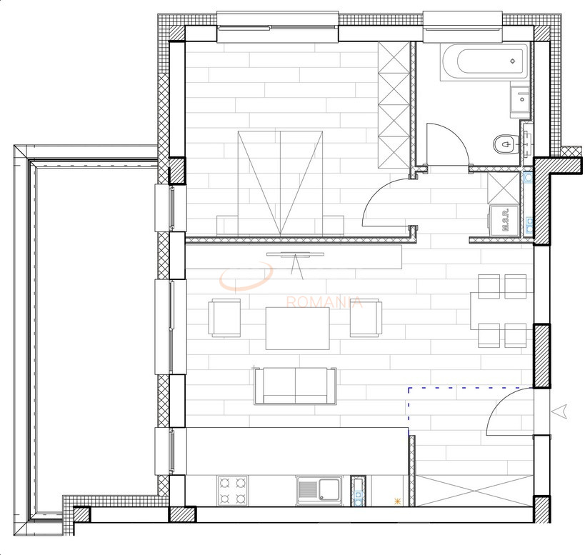 Apartament, 2 camere Bucuresti/Chitila
