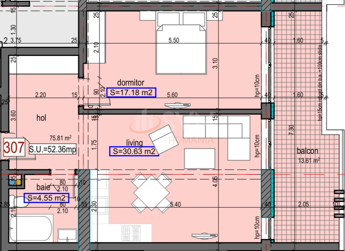 Apartament, 2 camere Constanta/Nord