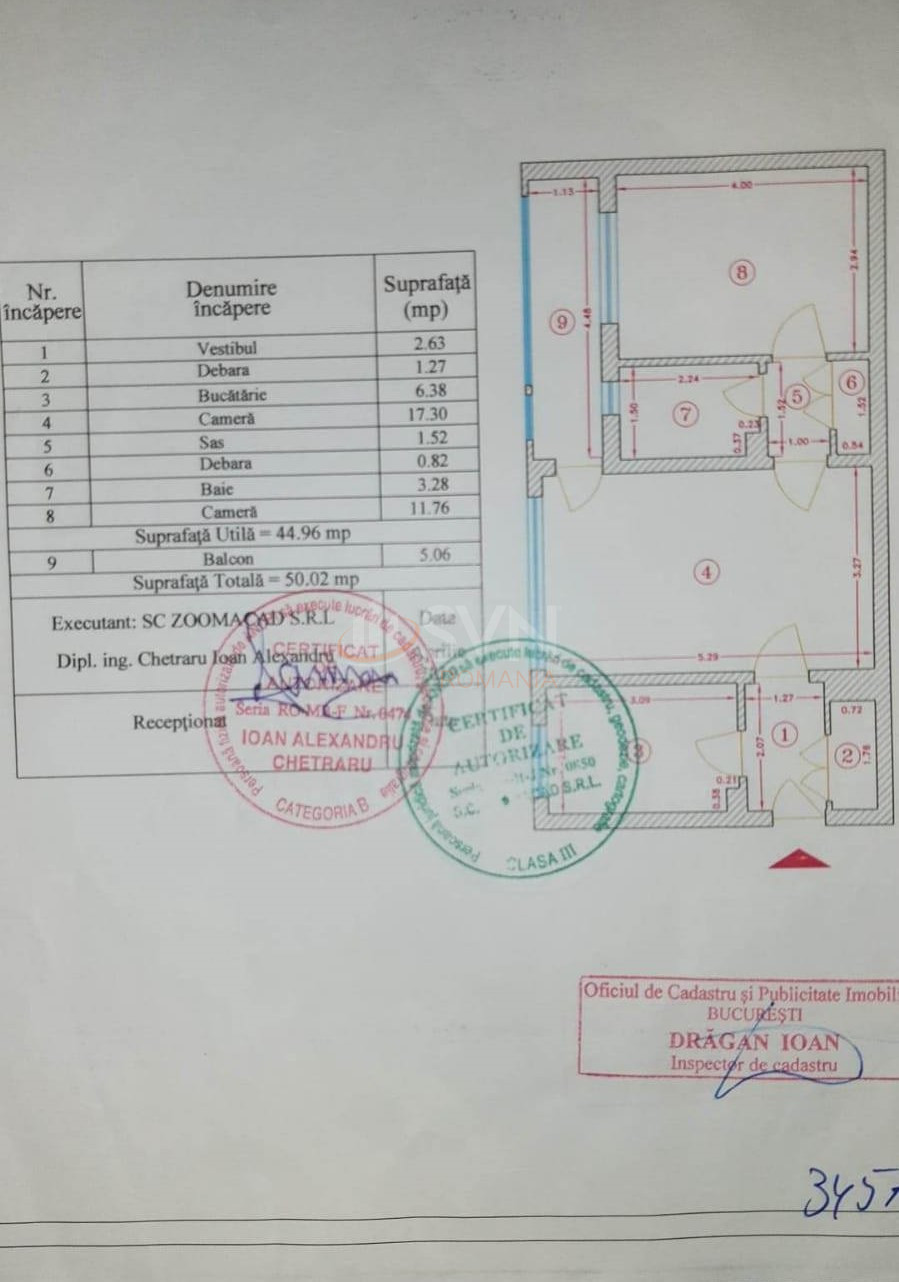 Apartament, 2 camere Bucuresti/Dristor