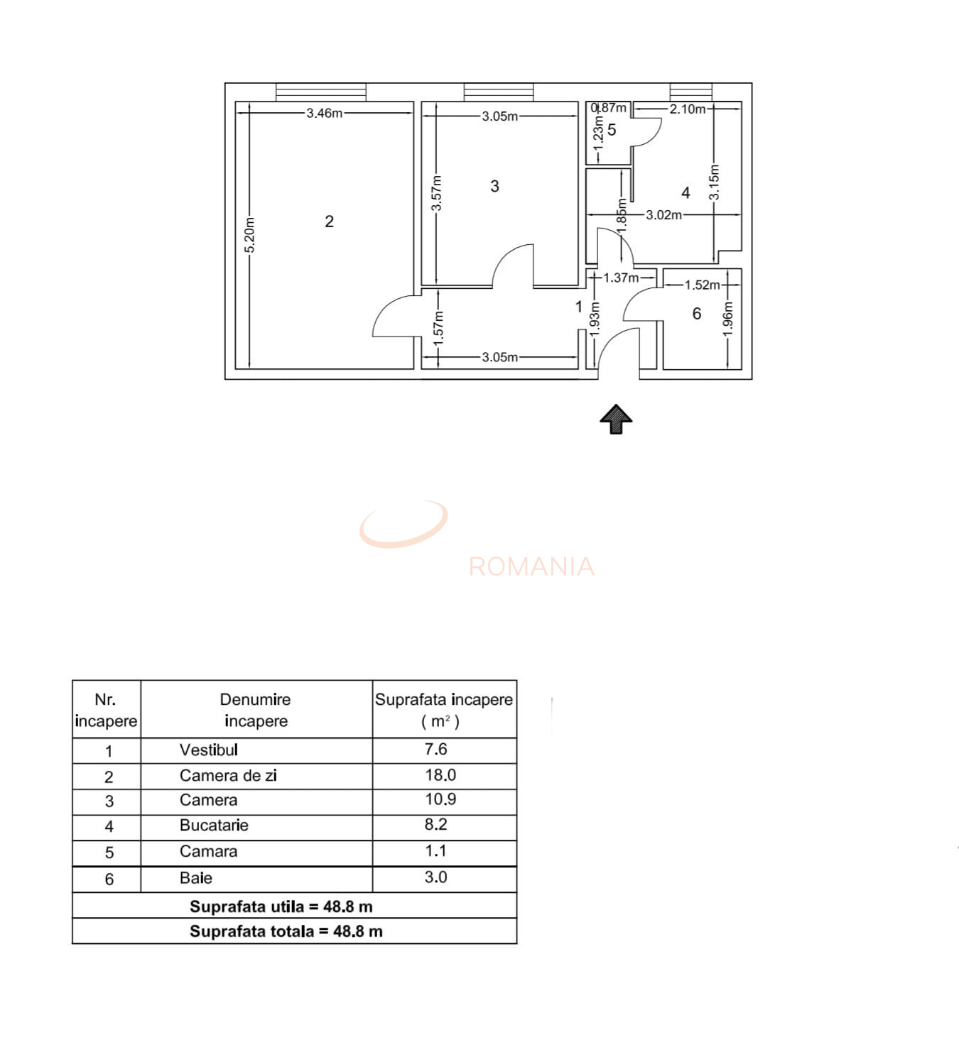 Apartament, 2 camere Bucuresti/Drumul Taberei