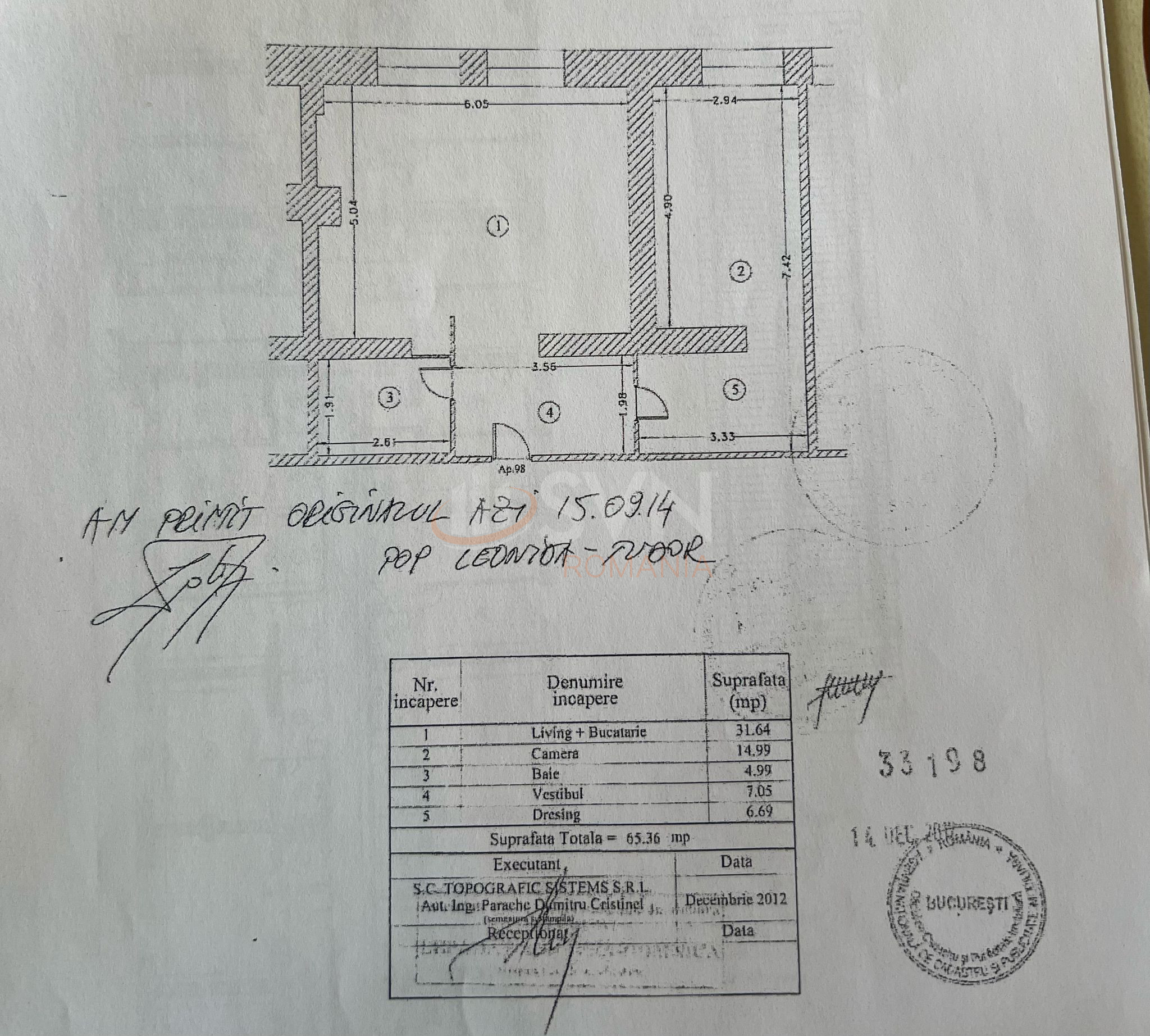 Apartament, 2 camere Bucuresti/Vitan