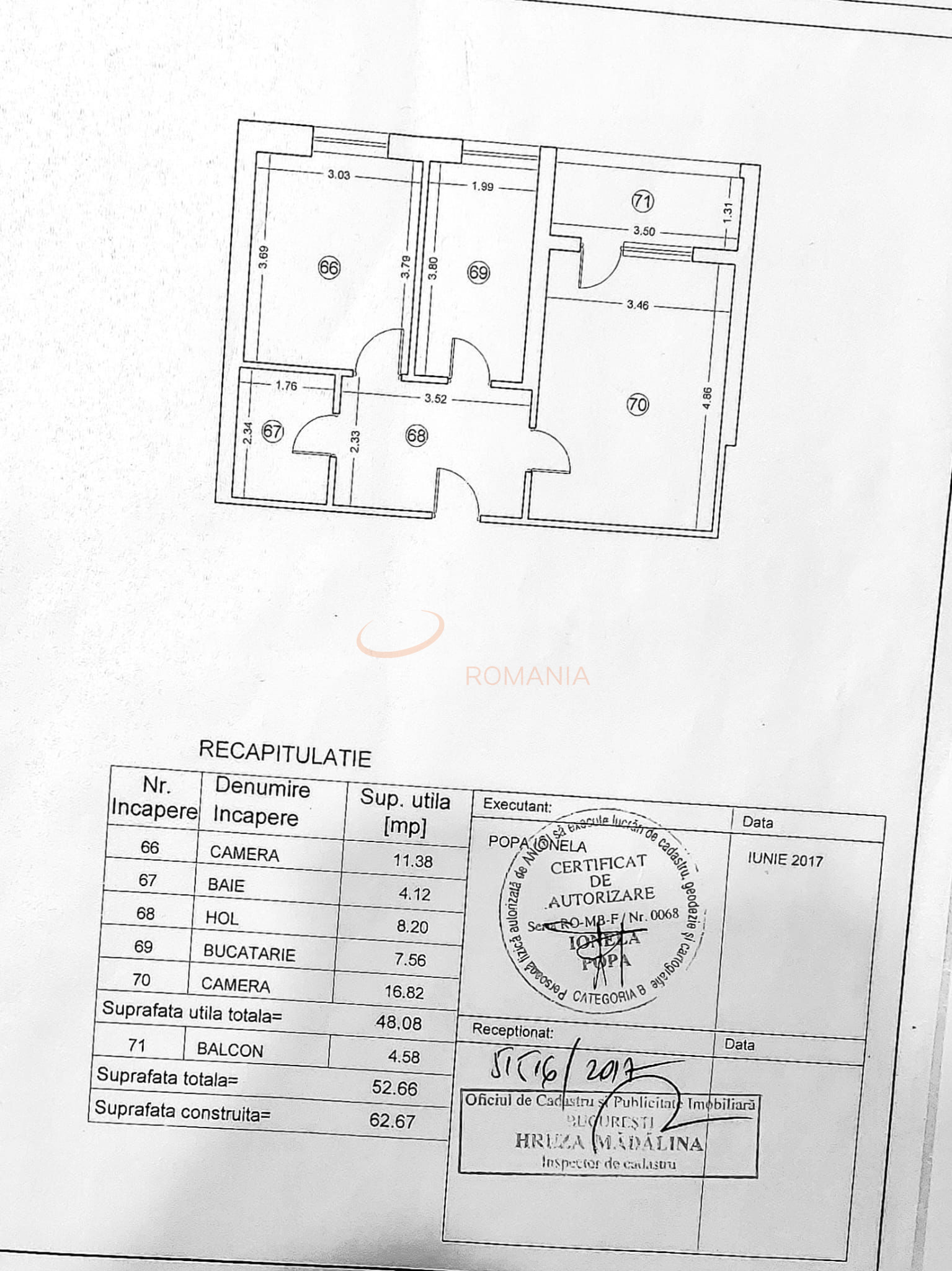 Apartament, 2 camere Bucuresti/Chitila