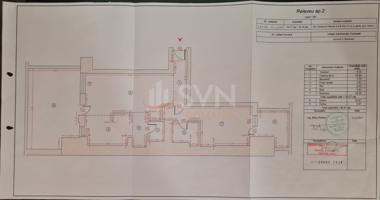 Apartament, 2 camere Bucuresti/Barbu Vacarescu