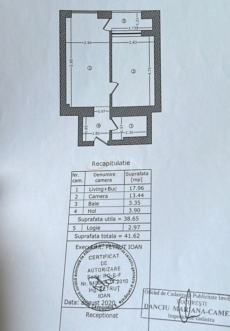 Apartament, 2 camere Bucuresti/Aviatiei