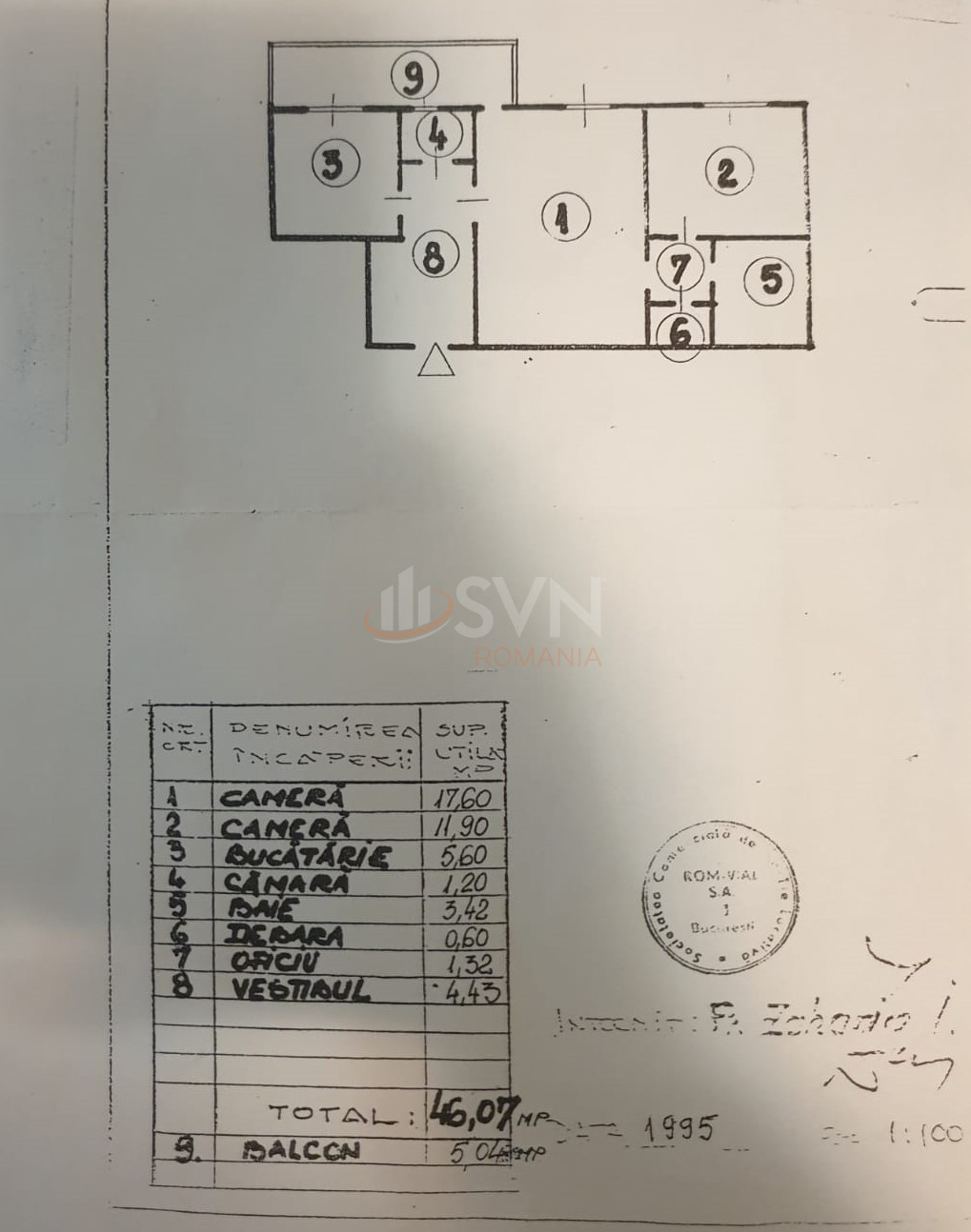 Apartament, 2 camere Bucuresti/1 Mai