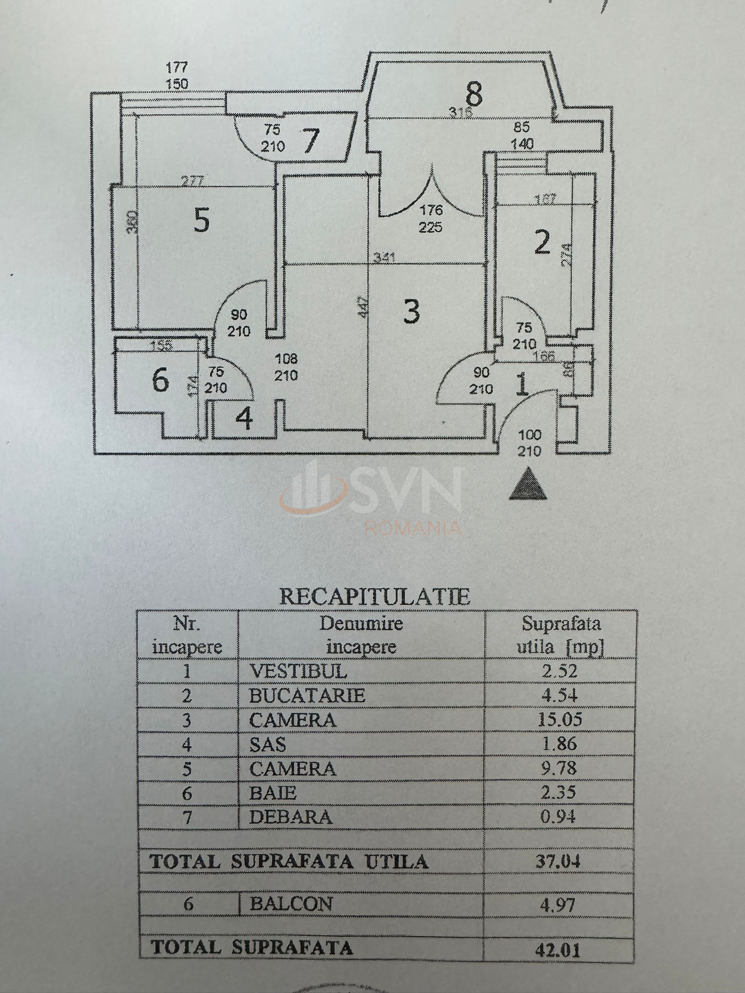 Apartament, 2 camere Bucuresti/Piata Unirii (s3)